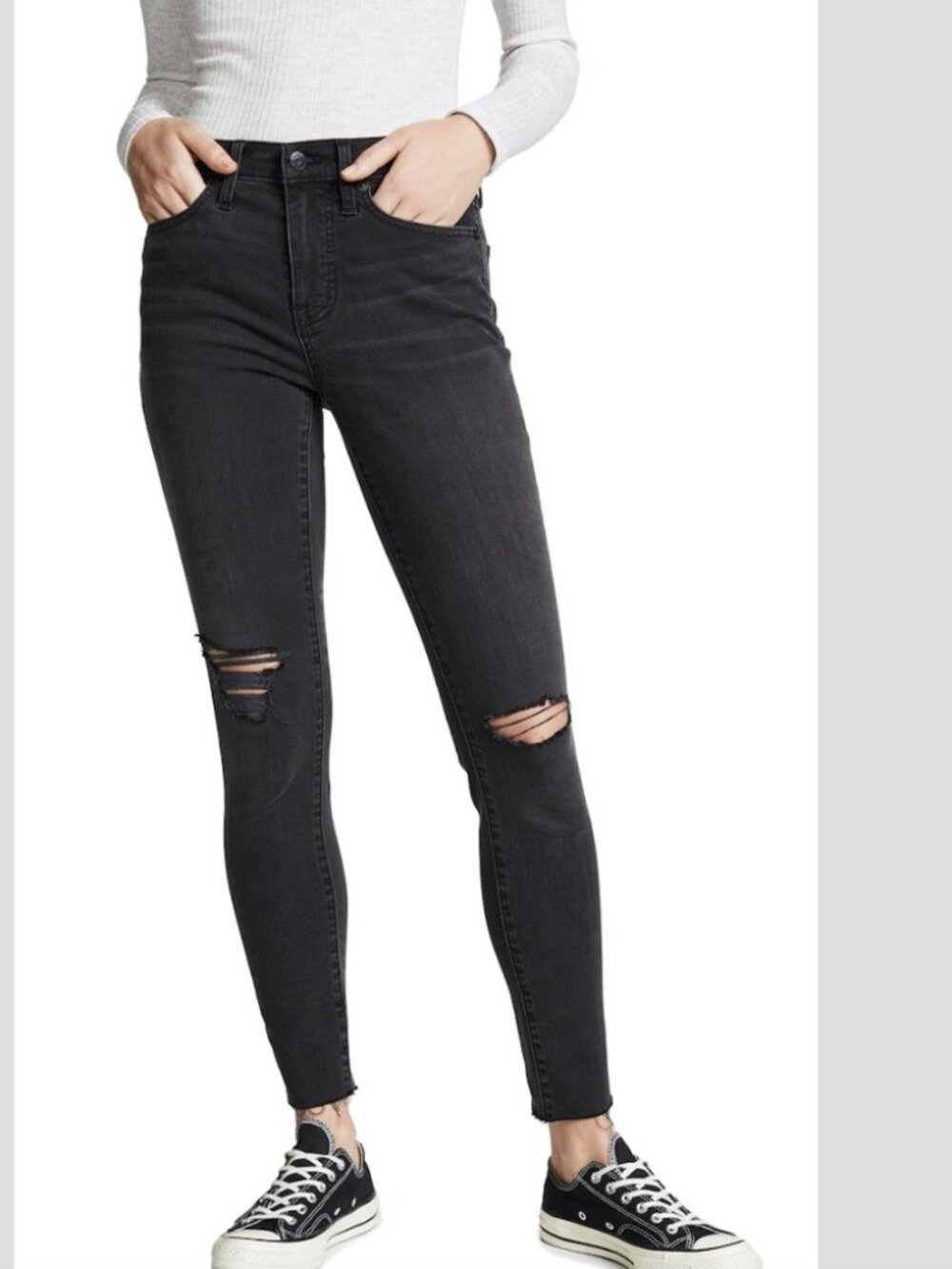 Madewell 10” High Rise Skinny Jeans
